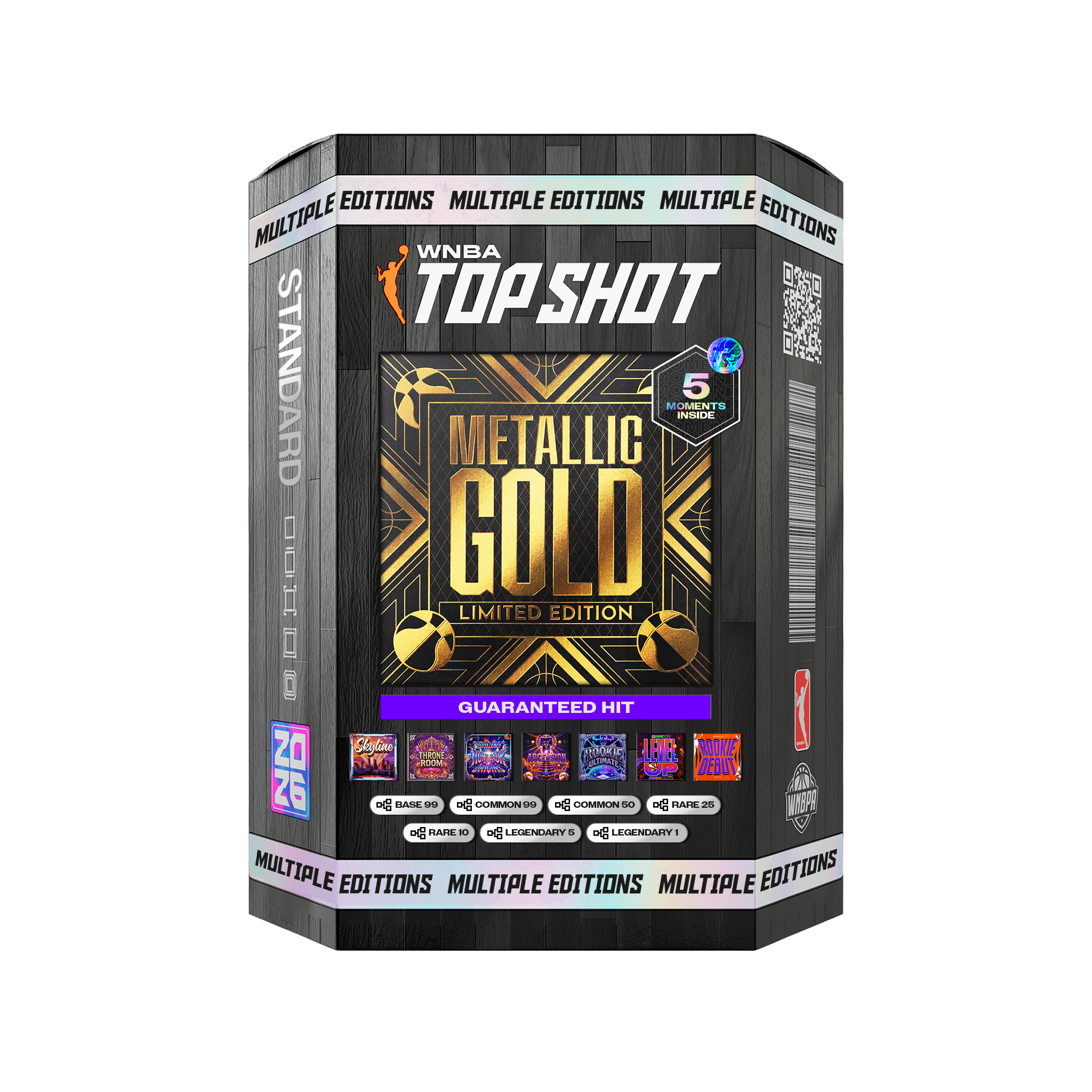 WNBA Metallic Gold LE Standard Pack